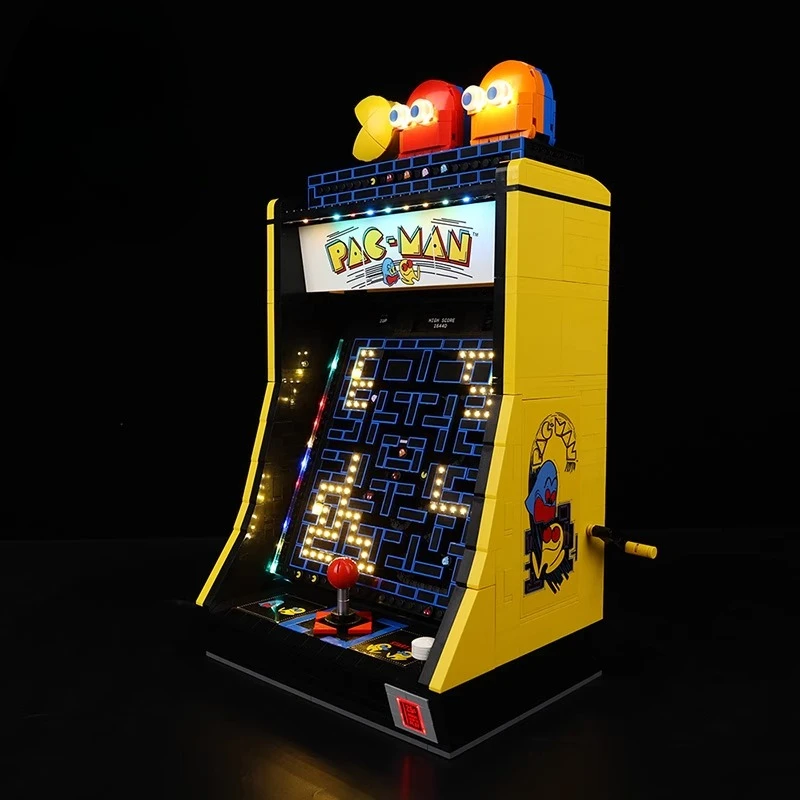 Zestaw oświetlenia LED odpowiedni do LEGO PAC MAN Arcade 10323 (nie obejmuje klocków konstrukcyjnych)