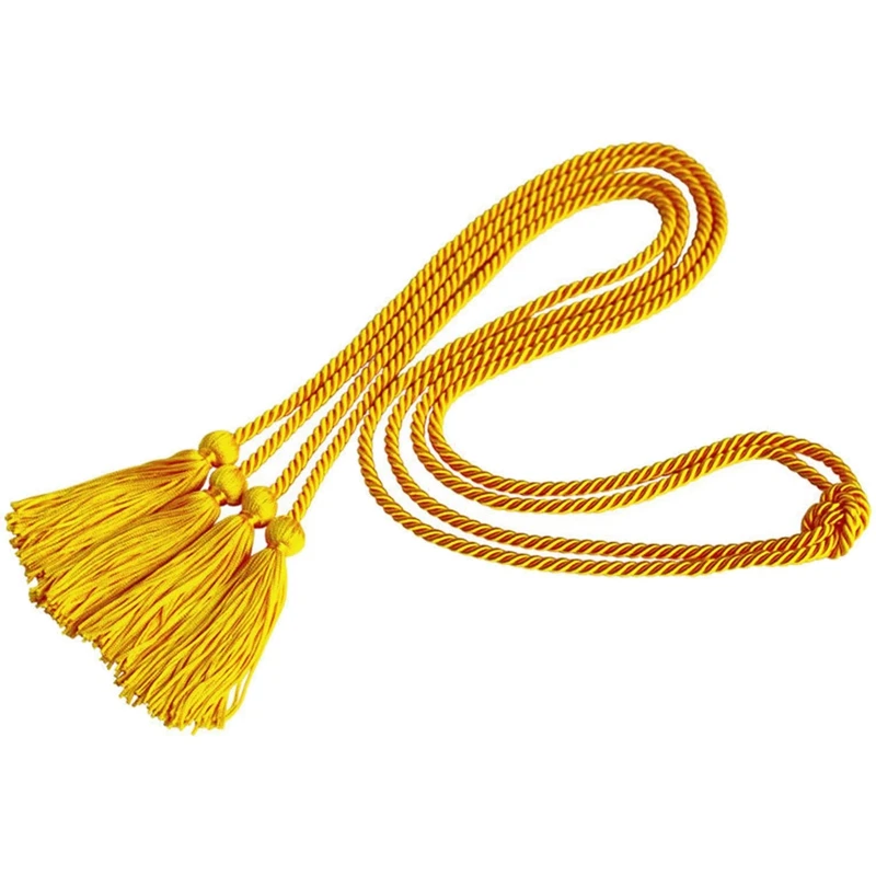 15 Pieces Graduation Honor Cord Braided Honor Cords With Tassels For Graduation Students