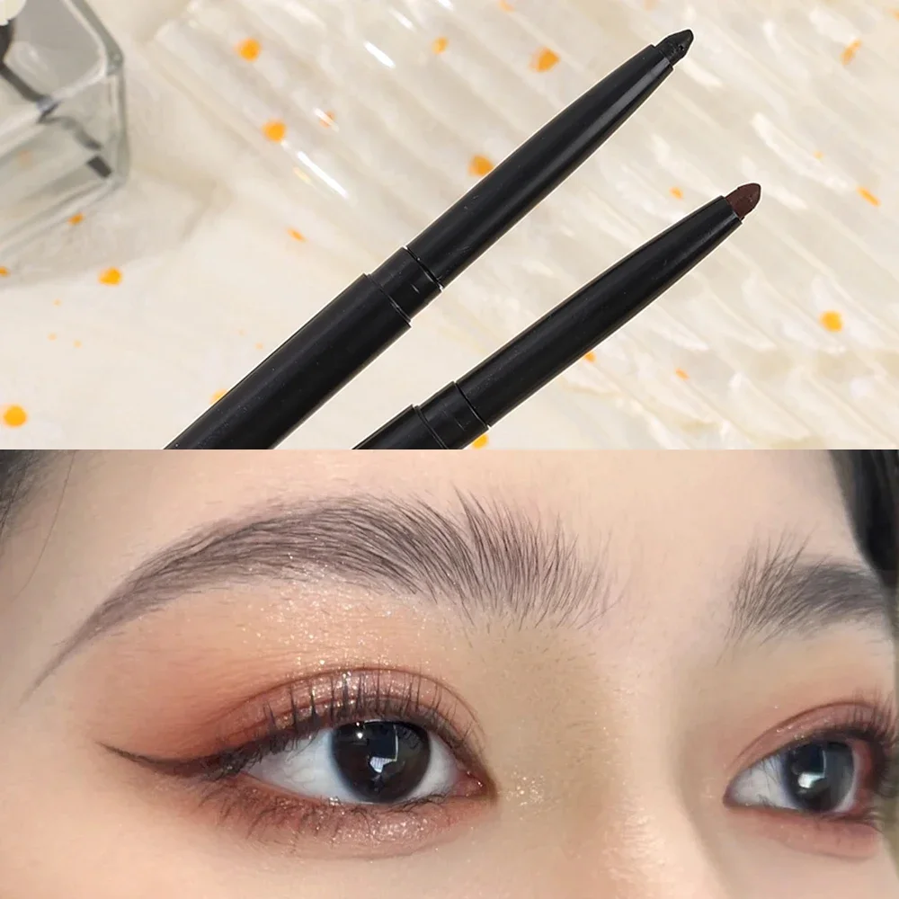 Wasserdichter Eyeliner Gel stift schwarz braun sexy weich leicht zu tragen langlebiger Eyeliner schnell trocknendes hoch pigmentiertes mattes Augen stift Make-up