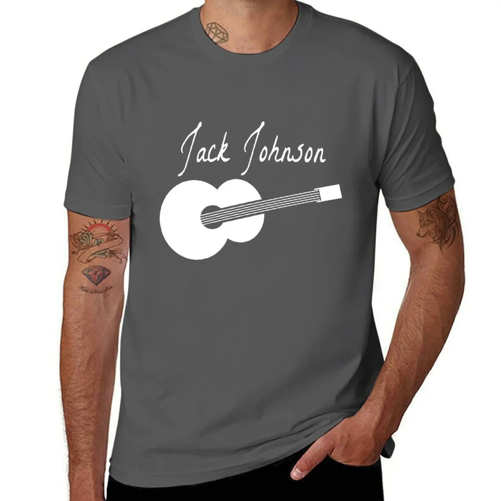 

Jack Johnson (White) T-Shirt cotton tshirt 100% t shirt personalised T-Shirt