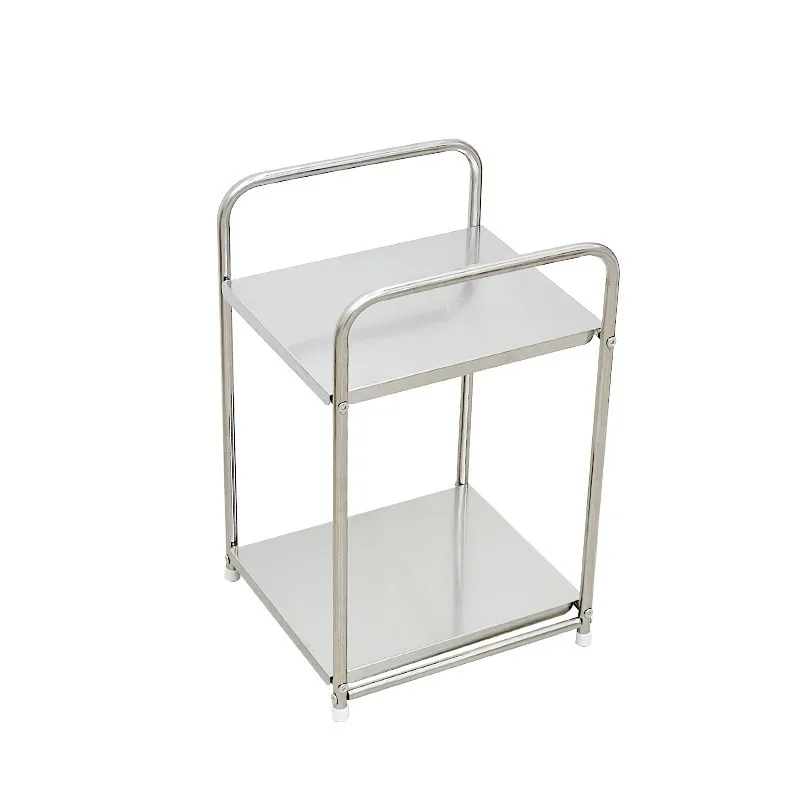 2-Tier Metal Storage Rack, Storage Shelf, Bathroom Storage Rack, Bedside Organizer