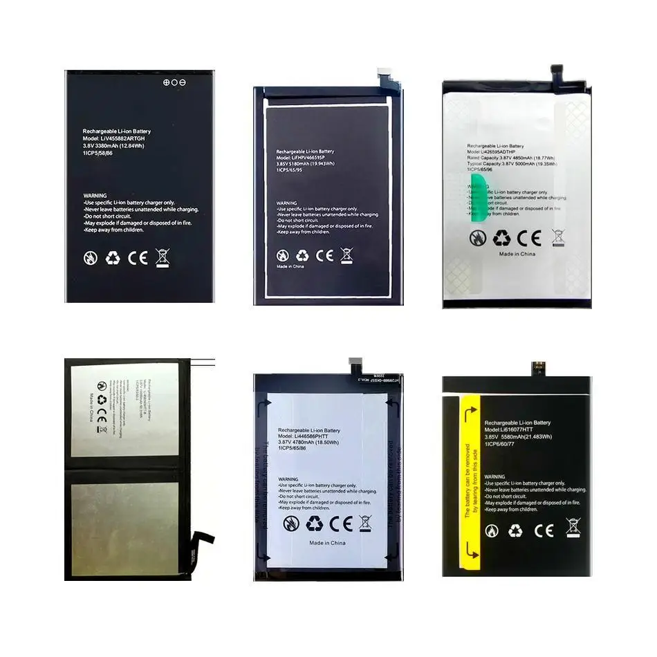 

Li426595adthp LI458393HTT-B 3380-13000 мАч для Blackview Oscal C20 C60 C80 S60 Spider Tiger 8 12 Pro аккумулятор для мобильного телефона