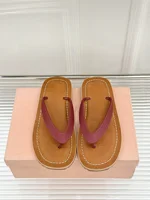 Summer Hot-selling Retro Flip-flops Versatile for Outdoor Wear Open-toe Sandals Casual Beach Shoes Flat Shoes Slippers Gifts - Image 3