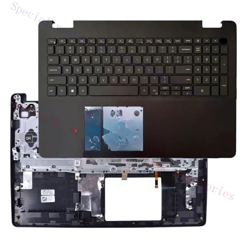 

A+ New 033HPP 33HPP For Dell Inspiron 15 3501 Palmrest Upper Case Backlit Keyboard