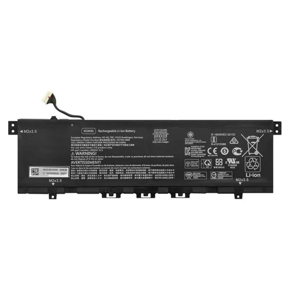 Imagem -05 - Bateria do Portátil para hp Invy X360 13-ag 13-ah L085442b1 Hstnn-ib8k Kc04xl 15.4v 53.2wh Brandnew Original