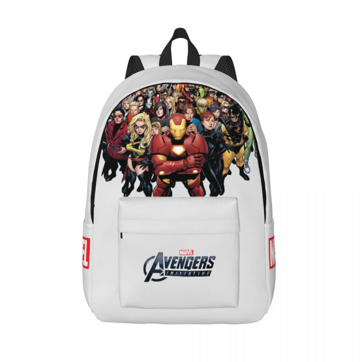 For School Superheroes Large Capacity Personalised Marvel Avengers Film College Bag Ladies Daypack Birthday Gift