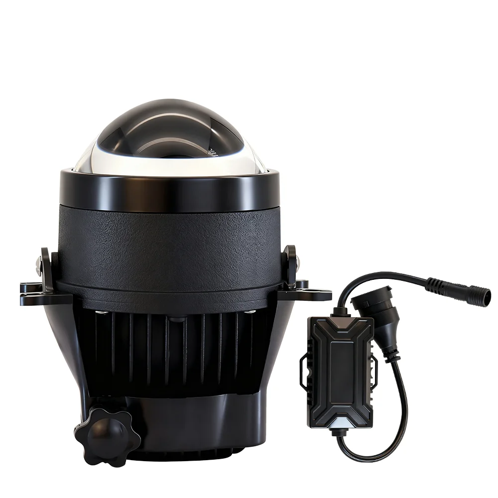 

3 inch Universal Headlight For Jeep Ford Toyota For Mitsubishi Subaru Honda For Nissan Opel LED Fog Lights Car Lenses Lamp 2PCS