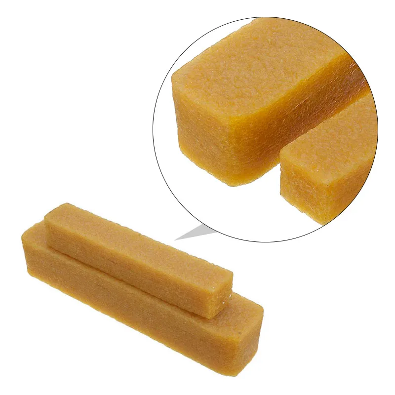 Natural Rubber Sandpaper Cleaning Eraser Cleaner Glue Stick DIY Handmade Grinding Block Glue Removal Abrasive Sanding Tool