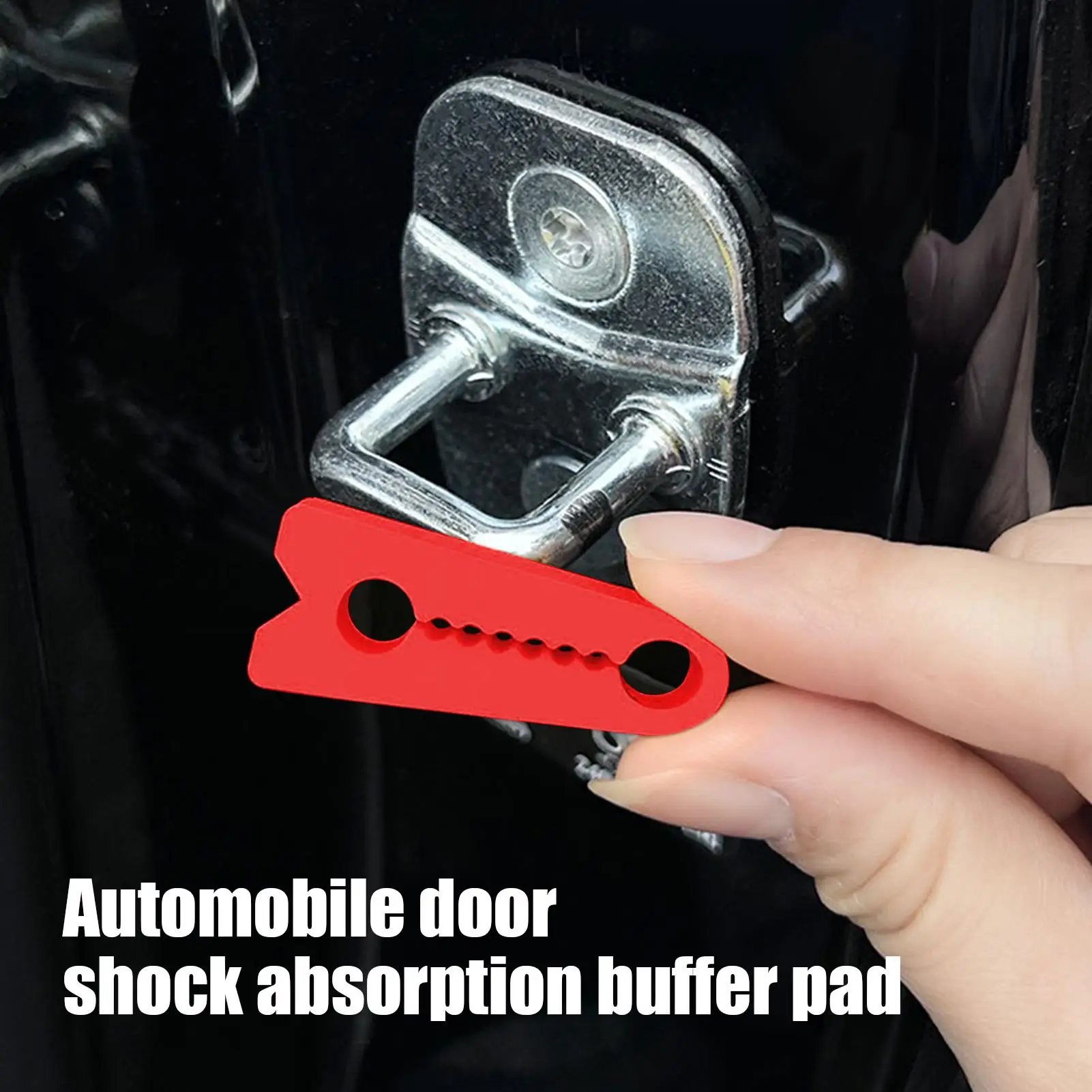 

Стопор для слива двери автомобиля, высокоэластичный клейкий силиконовый чехол для дверной защелки автомобиля для поездок на короткие поездки, городская езда, семья