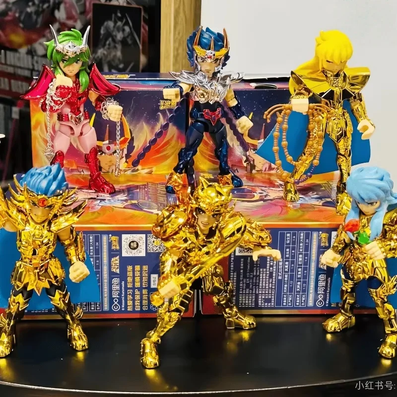 

Saint Seiya Figure Version 2 Legend of the Holy Land Peripheral Doll Model Rare Kayou Figure Anime Game Hobby Gift Toy