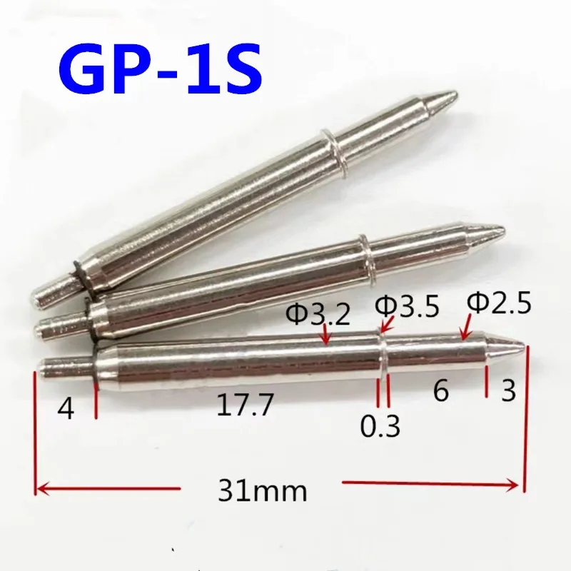 100PCS/Pack Pointed Positioning Pin 3.2 * 31.5 (GP-1S) 3.2mm Length 31.5mm Spring Elastic Column Test Frame Accessories