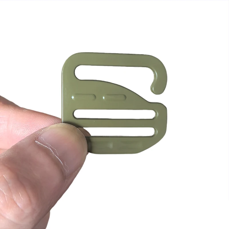 2 Stück G-Haken für taktische FCPC-Riemen, Airsoft-Weste, DON/DOFF Kangaroo MAG Pouch Connector, modularer Befestigungspunkt, Zubehör – Detail 3