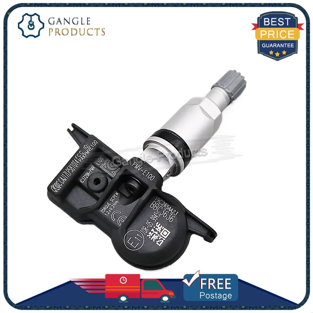 1/4 قطعة PMV-E100 42607-02050 مستشعر TPMS لسوزوكي سويس تويوتا B-Cuv كامري C-HR كورولا ميراي يارس مستشعر ضغط الإطارات 433 ميجا هرتز #4