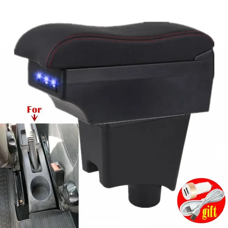 

For Renault Sandero Armrest For Lada LARGUS Storage box For Dacia Sandero For Nissan Almera G15 Car Armrest Box Car Accessories