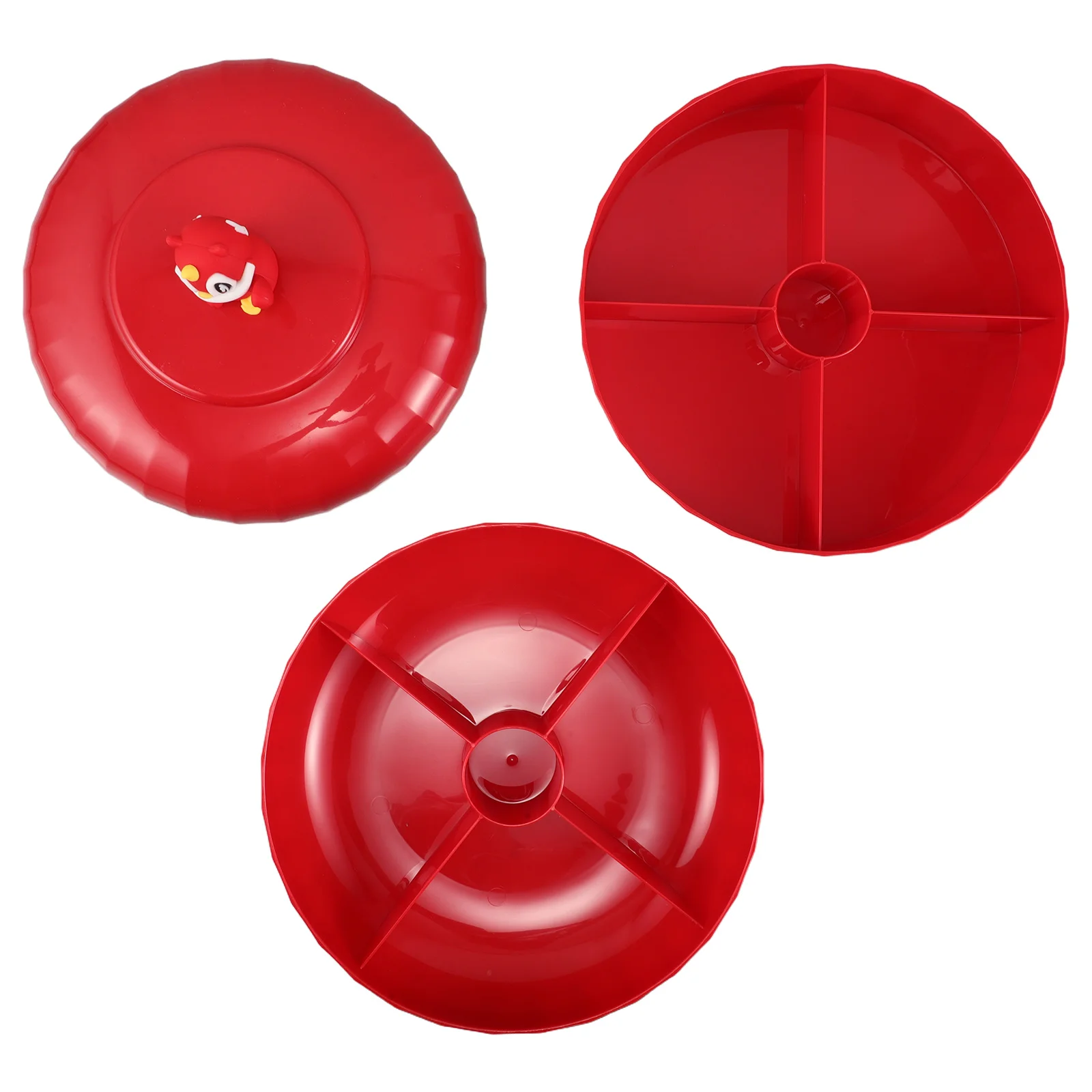 

Dried Fruit Tray Snack Container Storage Dish for Nuts C y ganizer Party Lunar New Year High Aesthetic Portable Convenience
