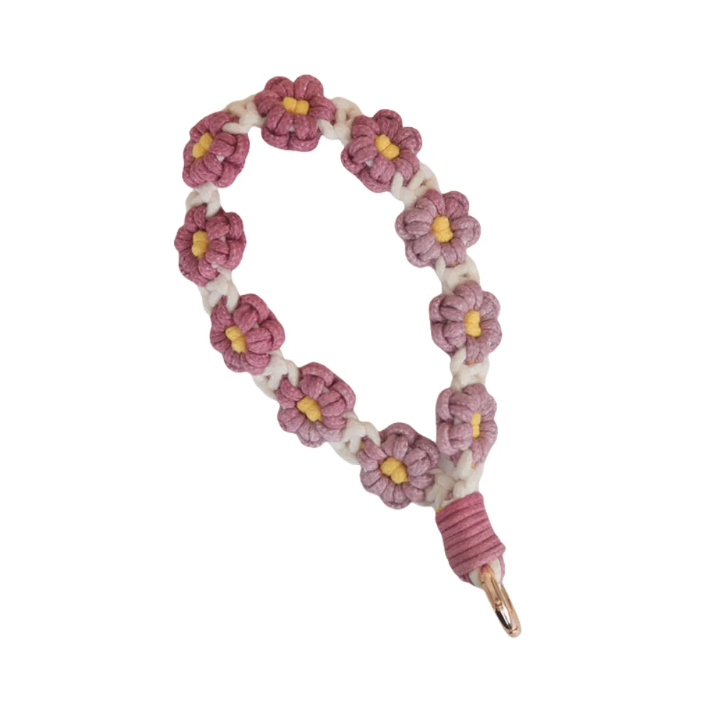 

Cellphone Strap Lanyard Gradient Color Boho Phone Case Rope Keyring Phone Wristband Wrist Lanyard Bracelet Colorful