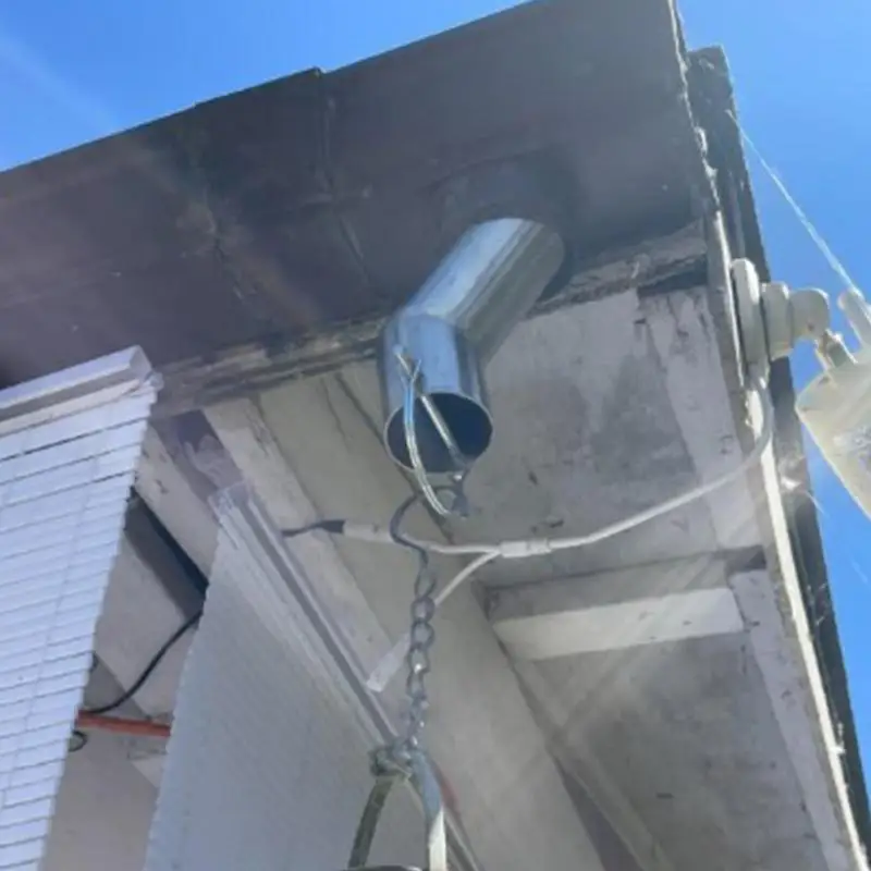 Rain Chain Installer Stainless Steel Gutter Adapter Kit For Rain Chain Accessories Durable Outdoor Gutter Rain Chain Installer