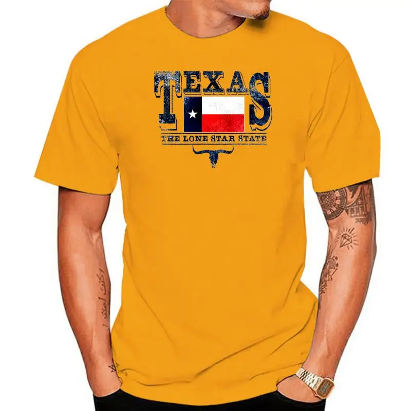 T-Shirt Shirt T-Hemd Texas USA Amerika Auswanderer County Bundesstaat Fun  T Shirt Men Casual Cotton Short Sleeve