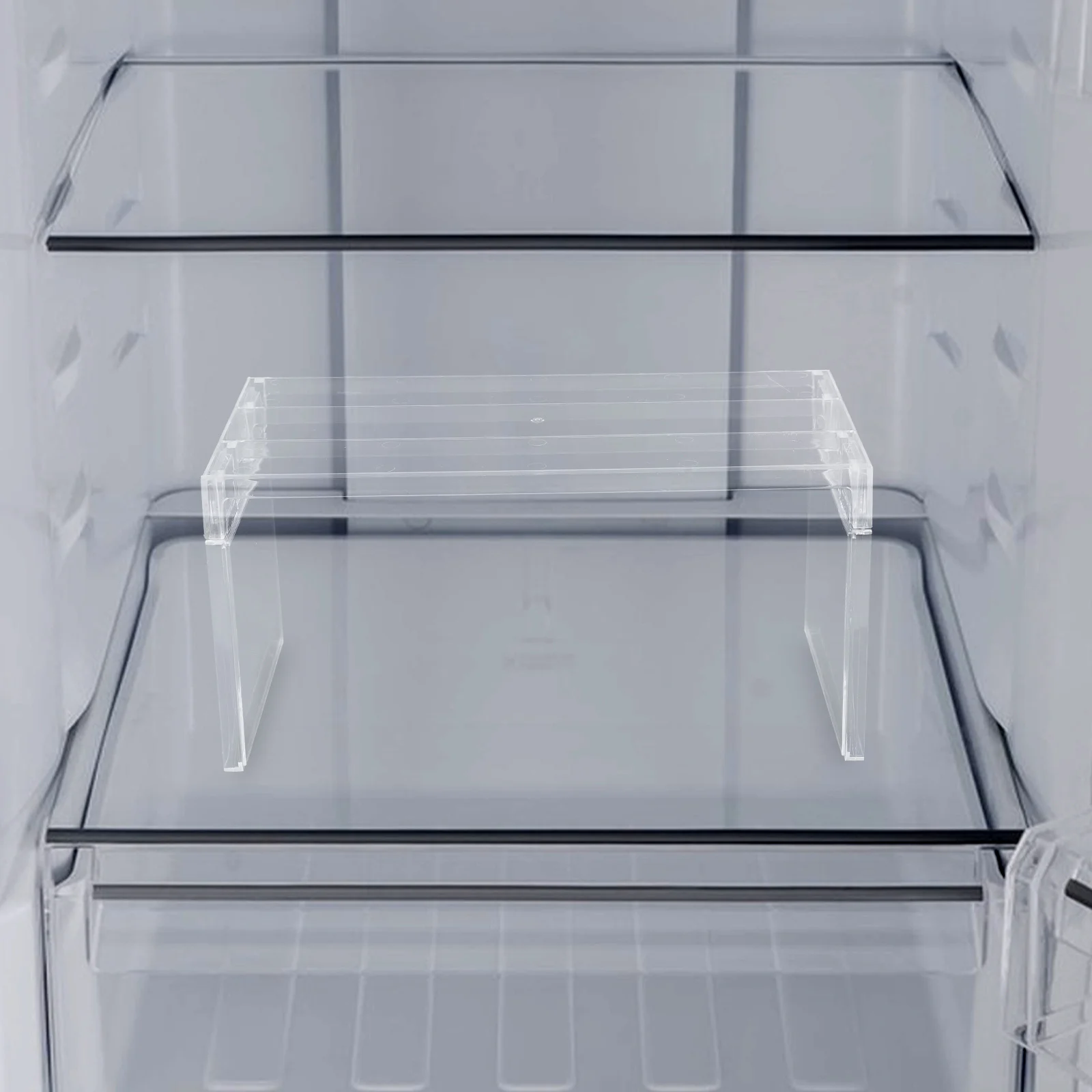 Freezer Partition Acrylic Divider Refrigerator Organizer Shelf Separator Fridge Storage Rack Home Kitchen Tidy