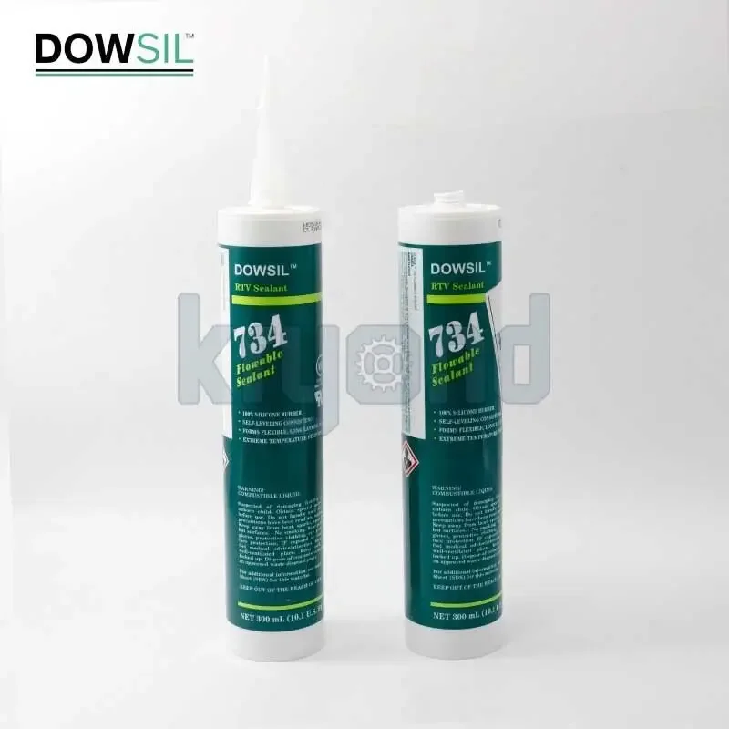 1 قطعة DOWSIL 734 RTV مانع التسرب القابل للتدفق واضح 300 مللي داو سيليكون مانع التسرب 734 #6
