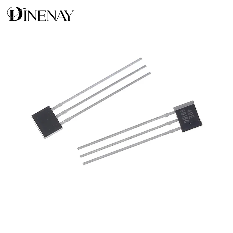 10pcs Hall element 49E OH49E SS49E linear Sensor Hall sensor