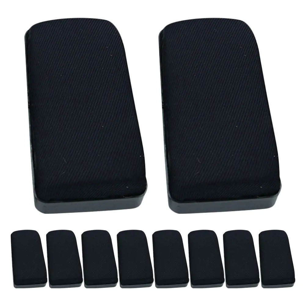 10PCS Blackboard Dry Erase Eraser Flannel Material Sturdy Comfortable Versatile Chalk Dry Marker School Supplies