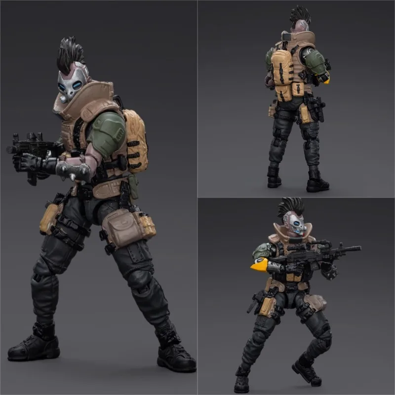 JOYTOY 1/18 Skala Seria Militarna Blaster Model Lalki Armii USA Prezent dla Figuraków Akcji Męskich 3,75" Ozdoba na Biurko