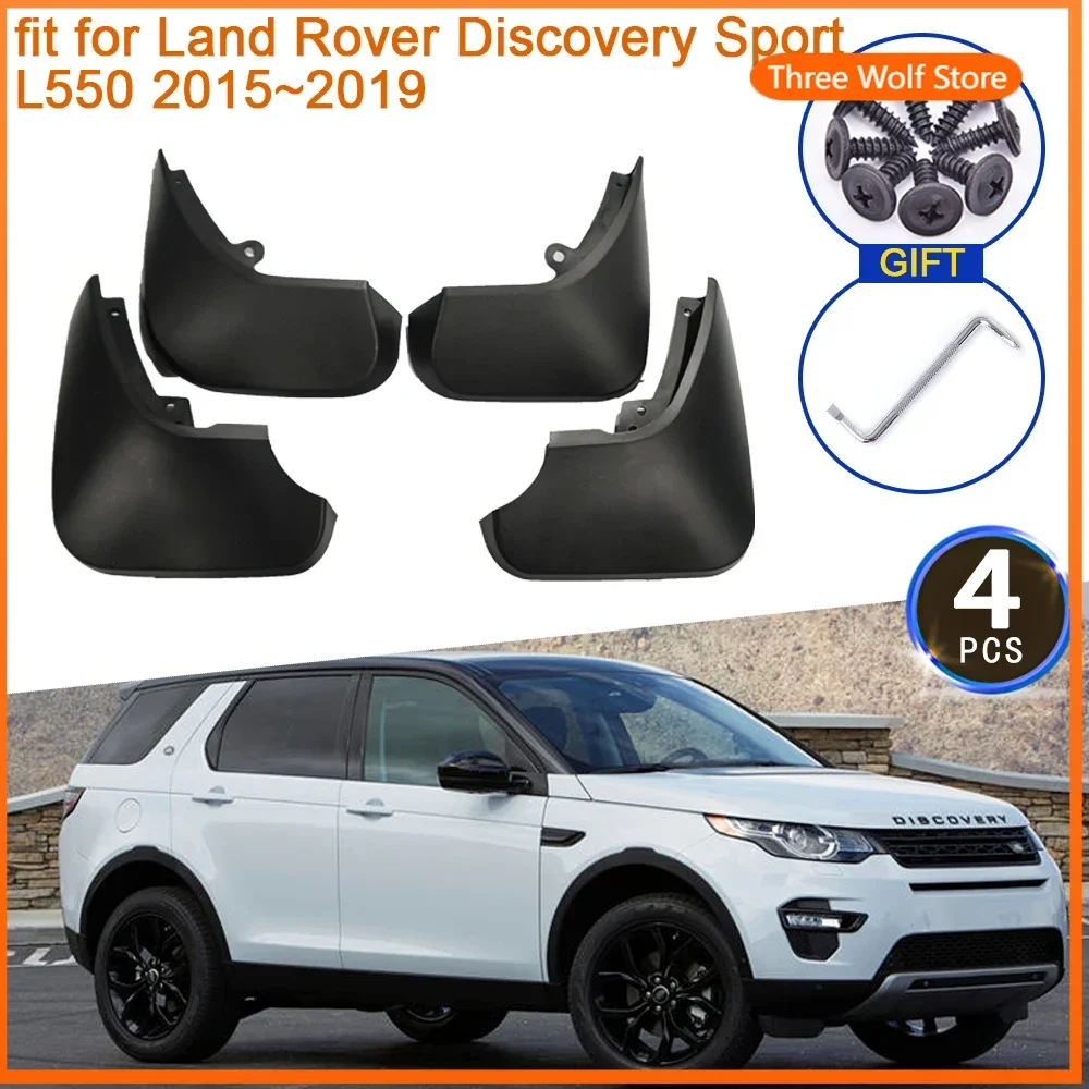 

for Land Rover Discovery Sport L550 2015 2016 2017 2018 2019 Mud Flaps Mudguards Splash Guards Fender Flare Rear Car Accessories