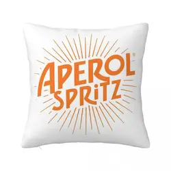 Aperols Spritz Pillowcase Printing Fabric Cushion Cover Decorations Throw Pillow Case Cover Bedroom Wholesale 18''