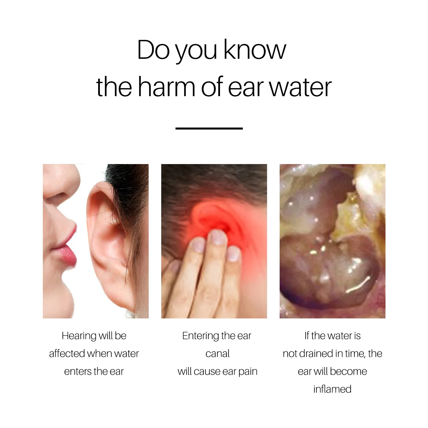 Ear Drops   Dry The Moisture & Relieve Water Clogged Ears & Helps Eliminate Tinnitus