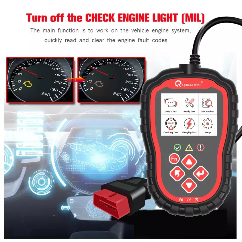 New IKiKin Auto OBD2 Scanner T41 Car Diagnostic Tools Applicable to All OBD Protocol Vehicles