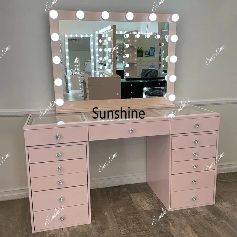 YYHigh Quality Dressing Table with Cushioned Stool Popular in Furniture Market Vanity Table Makeup Table