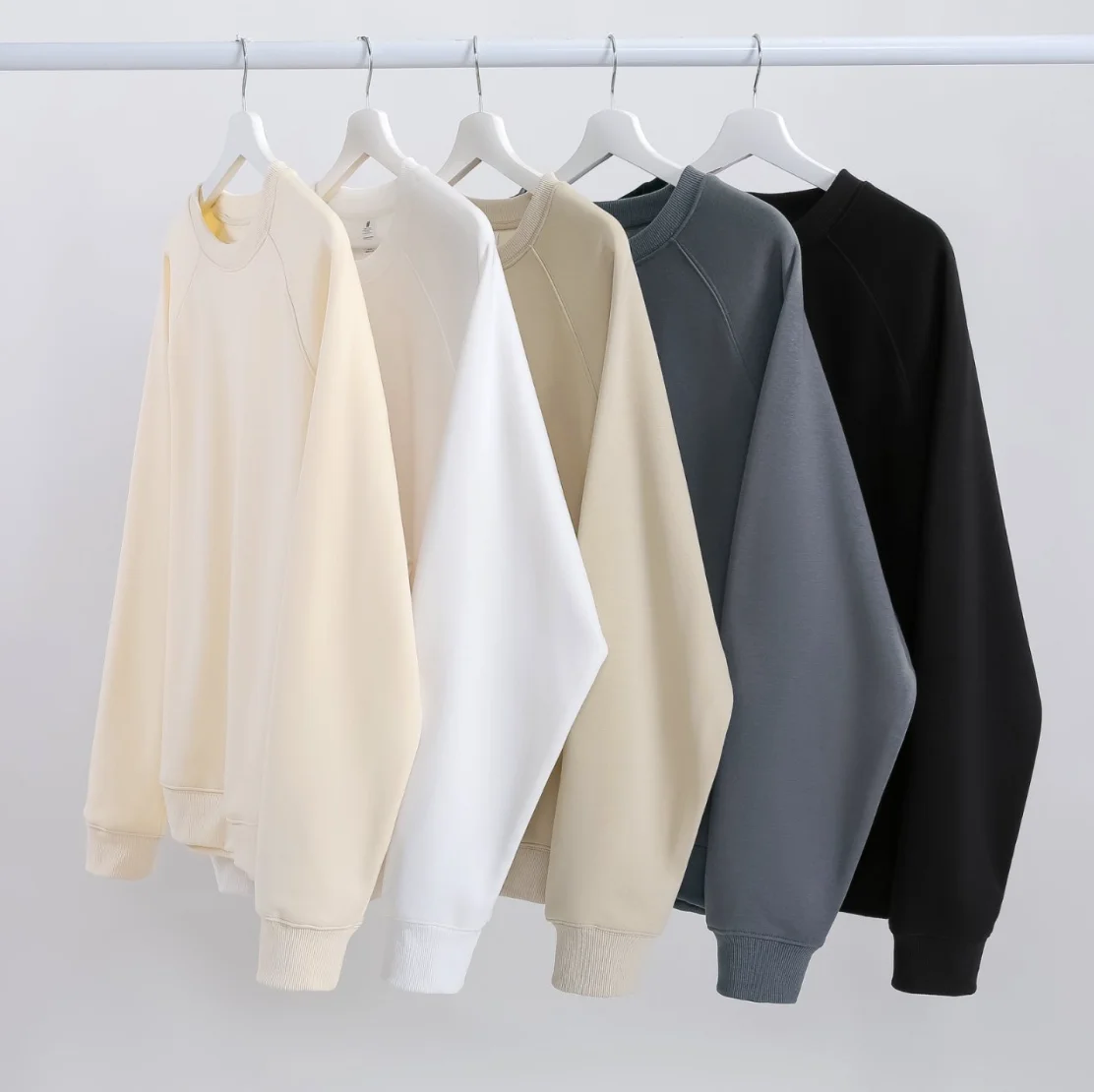 

600g HeavyWeight Cotton New Winter Fleece Casual Men's Top Solid Color Loose long-sleeve T-shirt Sweatshirt Hoodie Men Clothing