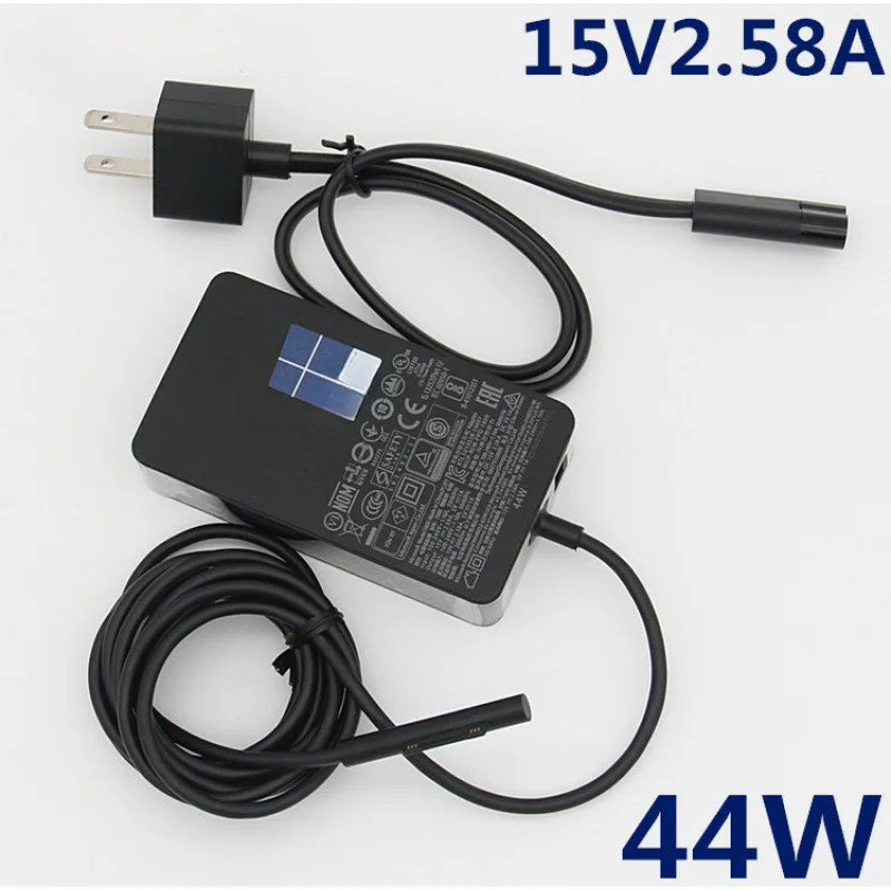 

адаптер зарядного устройства для Microsoft Surface new pro5 1796 1769 15v2.58a 44w 1800 i5-7300u