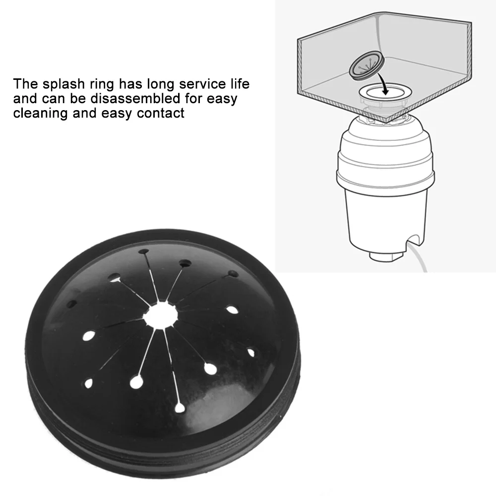 Garbage Disposal 3In Kitchen Sink Stopper Replacement Detachable Garbage Disposer Splash-proof Cover Multi-Function Drain Plugs