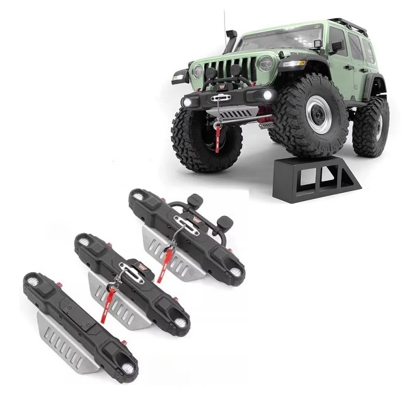 

Composite front bar (narrow version) fit to AXIAL SCX10 III Chassis w/JEEP RUBICON JL Body RC Crawler truck 1/10