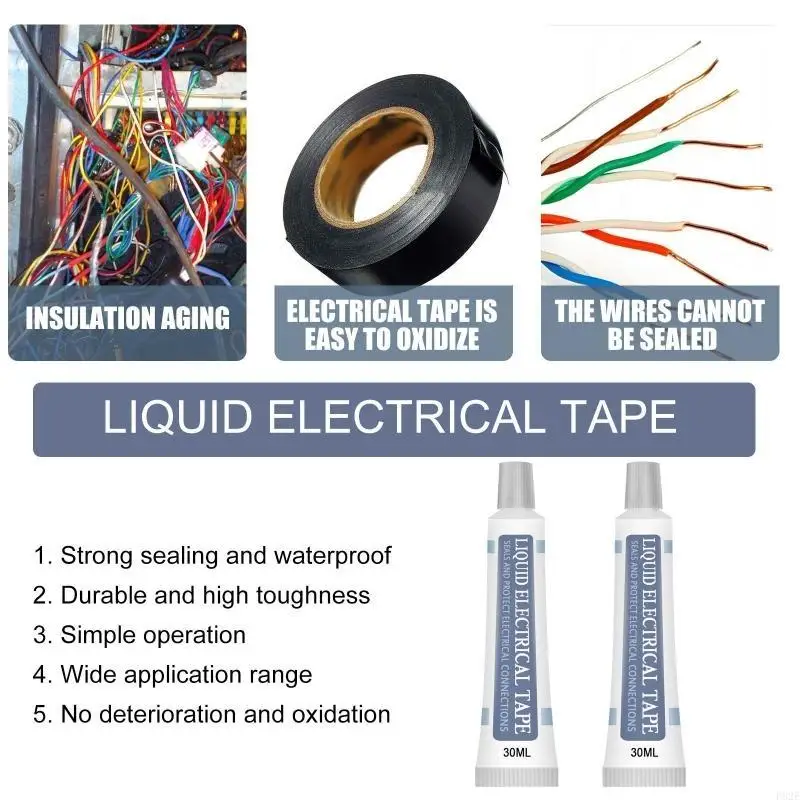 30 Isolation liquide Rouvre à bande électrique Réparation du fil à haute température