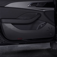 For Hongqi H5 2023 2024 2025 2026 PU Leather Car Door Anti Kick Pad Protection Stickers Cover Protector Trim Film Accessories