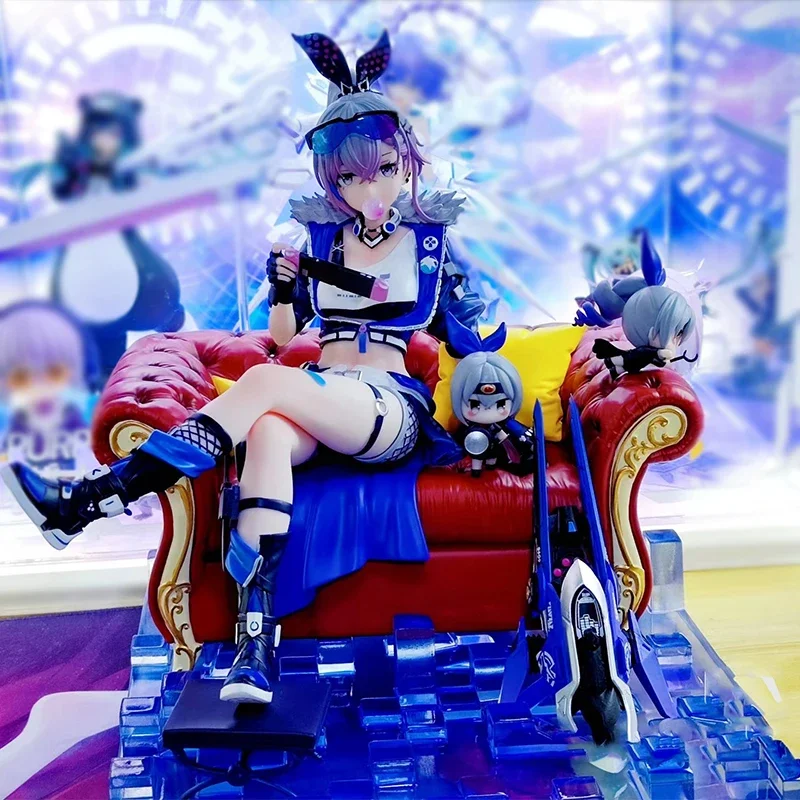 

Game Honkai Star Rail Figure Peripheral Studio Hanser Silver Wolf Figurine GK Apex Innovation Figure Anime PVC Collection Statue