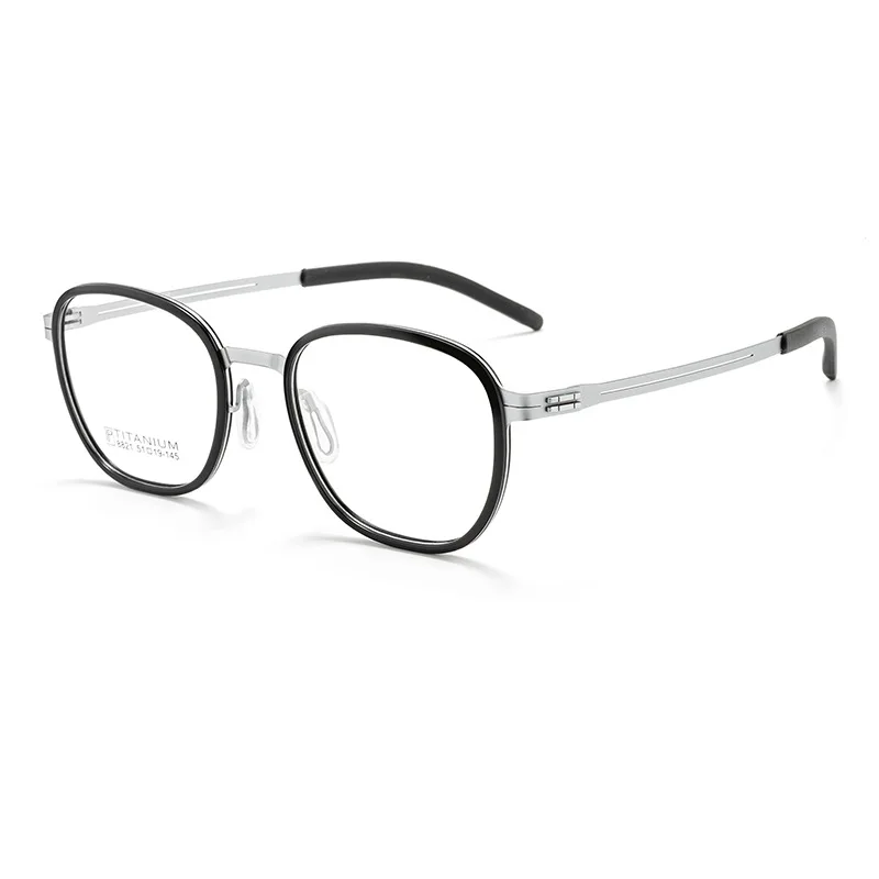 الرياح الأحمر 2025 جديد سبيكة النظارات الإطار الرجال الفاخرة النظارات الطبية البصرية إطار امرأة الرجعية إطار الموضة المستديرة Z497