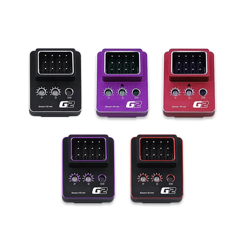 

SQPP-G2 Dual System Assisted Drift Car Gyroscope 8.4V High Voltage Suitable For 1/10 RC Remote Drift Car Aluminum Case B