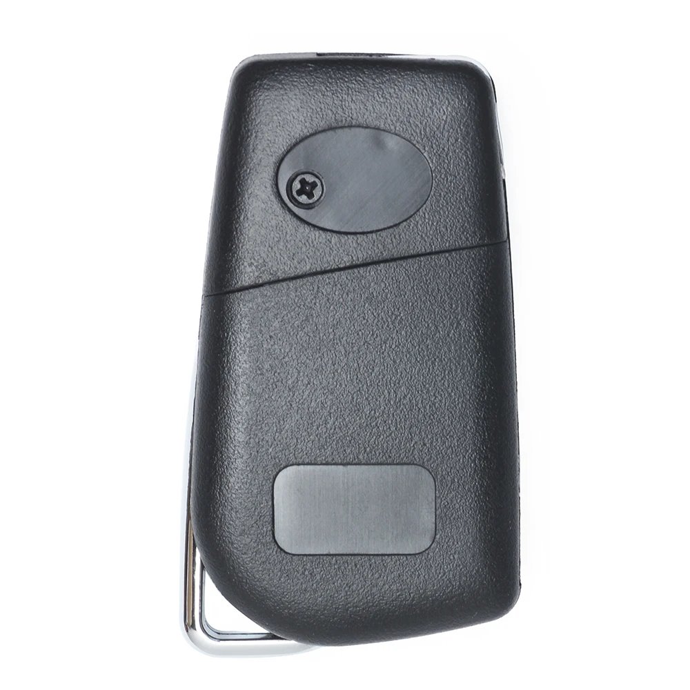 KEYECU FCC ID: B3W2F2R for Toyota Aygo Avensis Yaris 2019+ 433.58MHz /434.42MHz 8A Chip Flip Remote Key Fob 2 Buttons