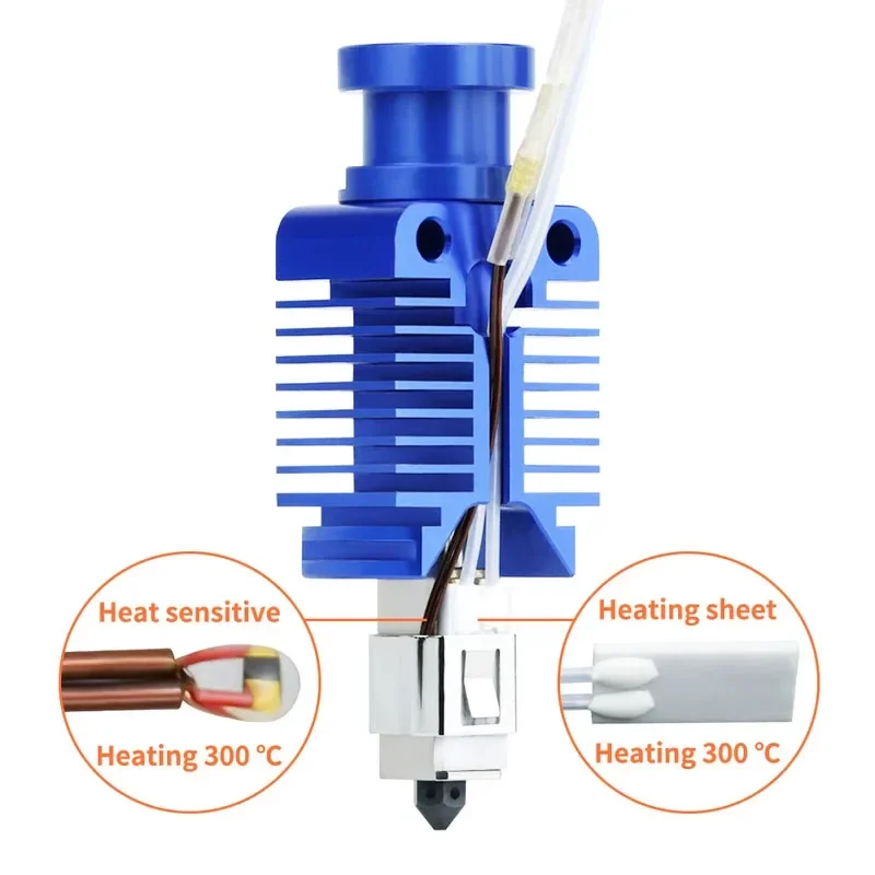 New Upgraded Hotend Kit High Speed Print Fast Printing For Ender 3/CR10/VORON 2.4 3 V2 CR10 Hi-End Extruder J-head 3D Printer