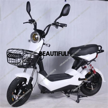 Mountain Snow Bike Lithium Battery Helps Men and Women with Variable Speed Commuting Lightweight Battery Electric Bike