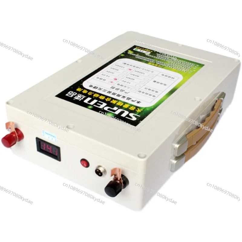 Applicable To 12V24V Large-capacity Lithium Iron Phosphate Battery 60100AH RV Power Supply 14.6V Outdoor Battery