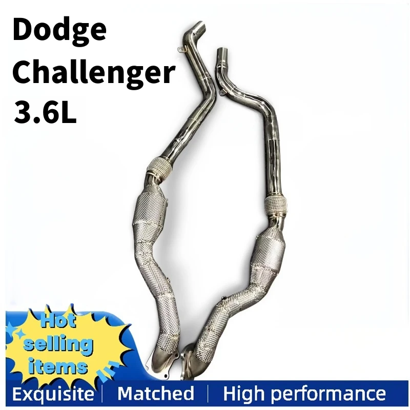 

Suitable for Dodge Challenger 3.6l 2015-2023 high flow without three-way catalytic exhaust
