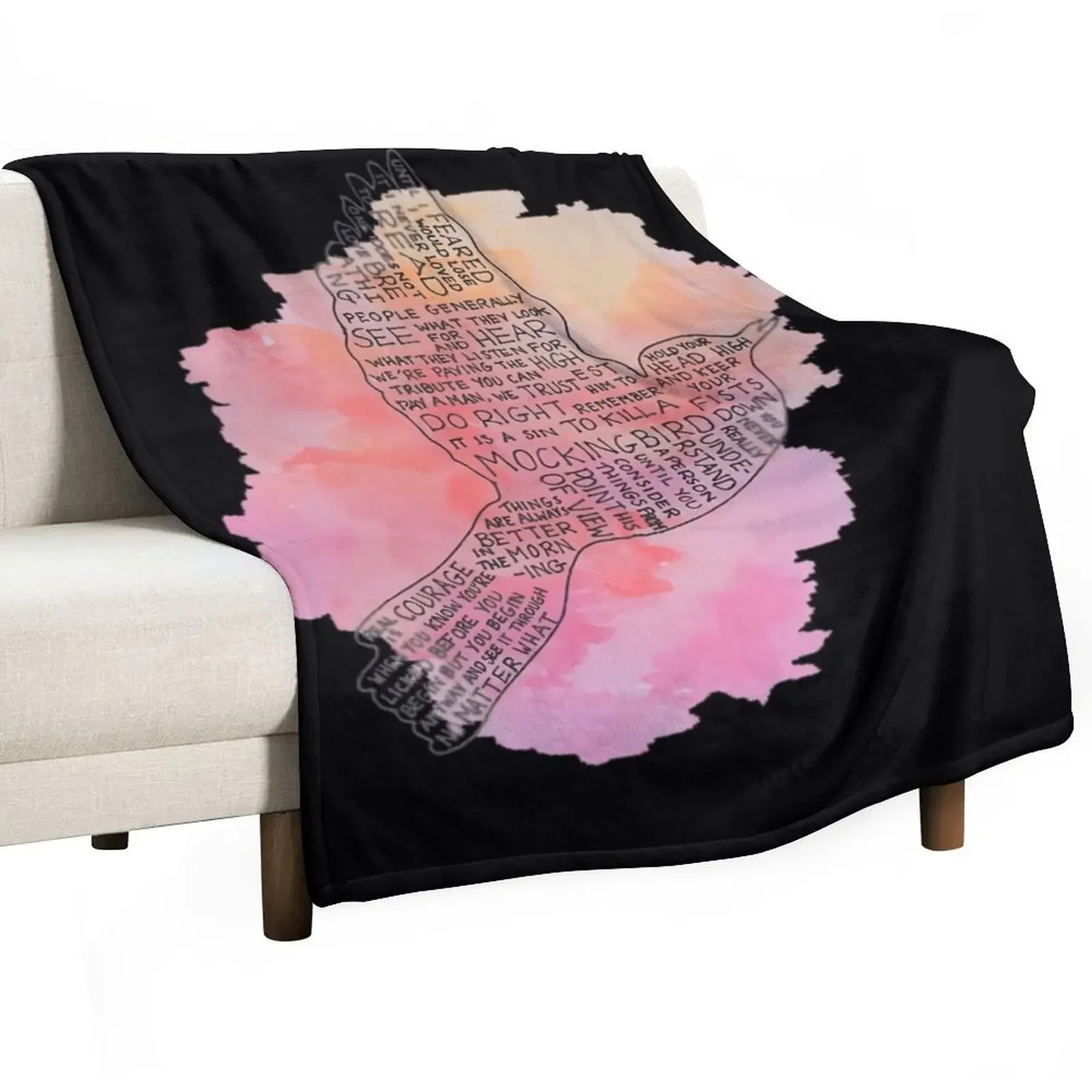 To Kill A Mockingbird 1\t Throw Blanket Reusable Durable Soft Blanket for All Seasons
