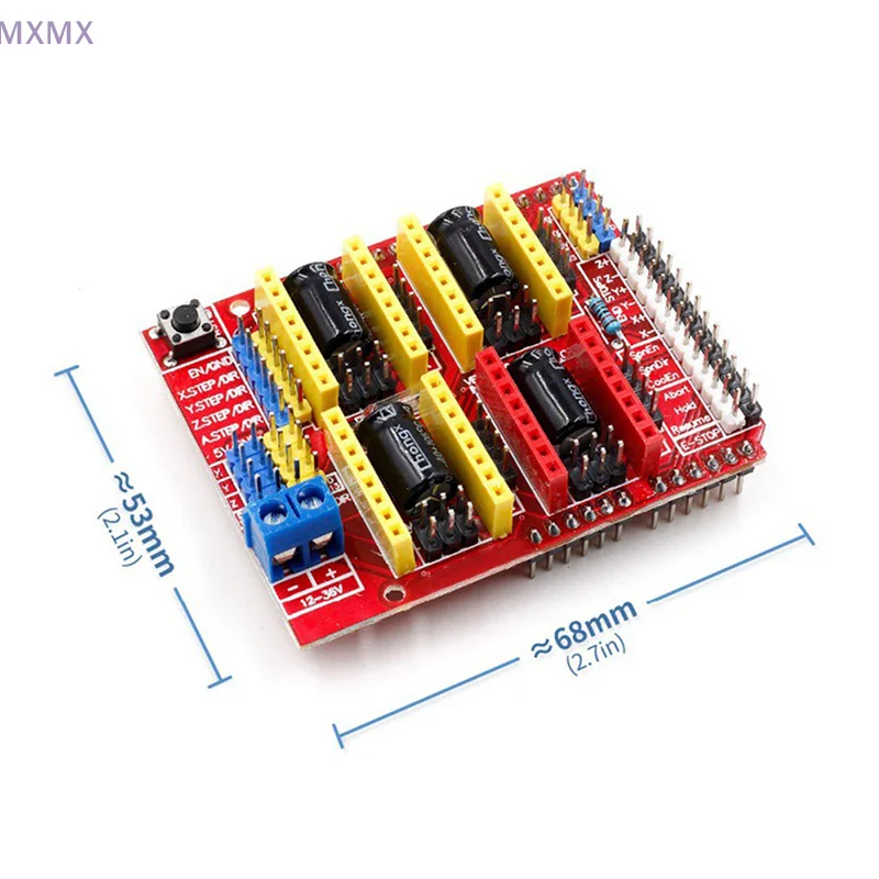 Nuova macchina per incidere Cnc V3/stampante 3D/scheda di espansione driver A4988 per Arduino