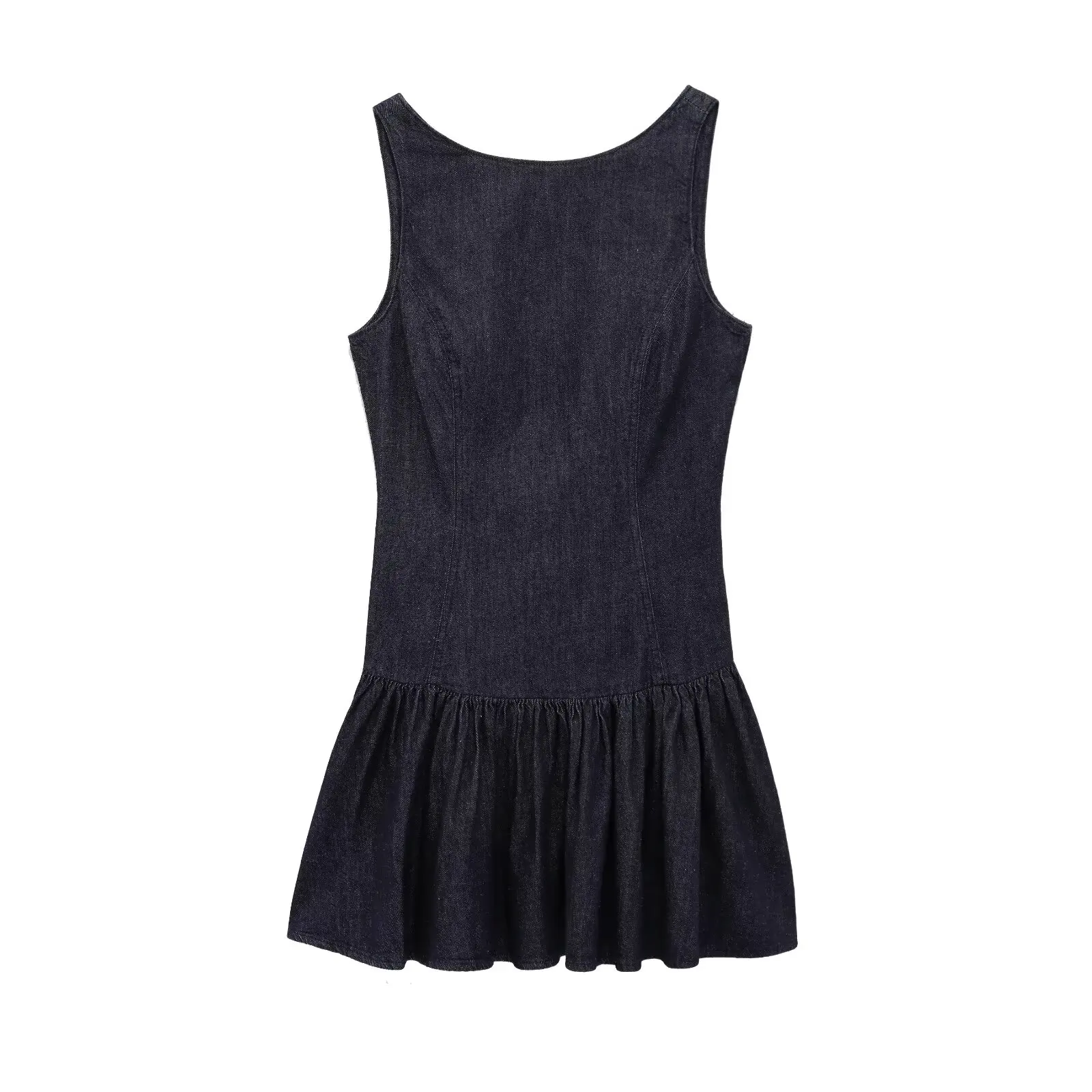 

Rindu TRAF 2025 Women's Layered Decorative Denim Dress Womens Dresses Sale Clearance Fashion Summer 2024 Short Party Elegant New