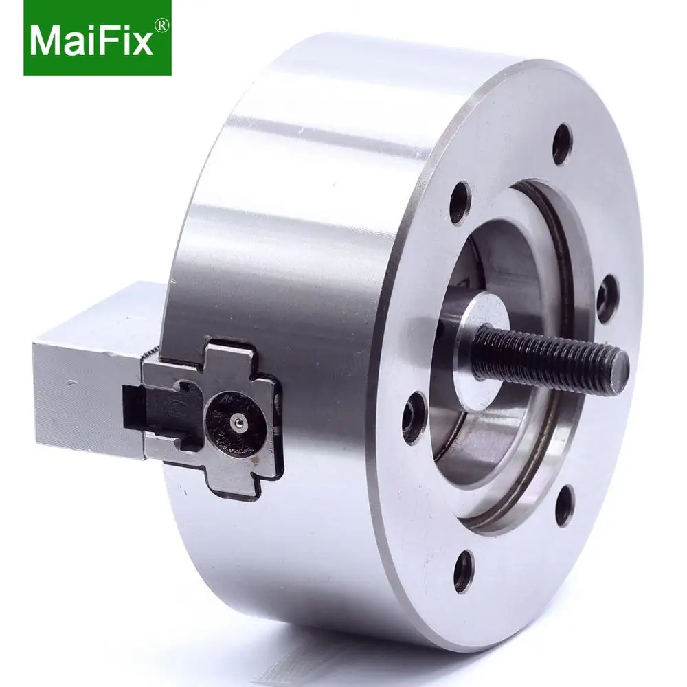 Maifix 2 Jaws  4 5 6 8 10 12 inch  CNC Solid Power  Machining Lathe Hydraulic Jaw Chuck